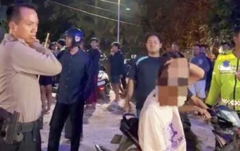 15 Pemuda Lamongan Diamankan Polisi, 10 Motor Ditilang