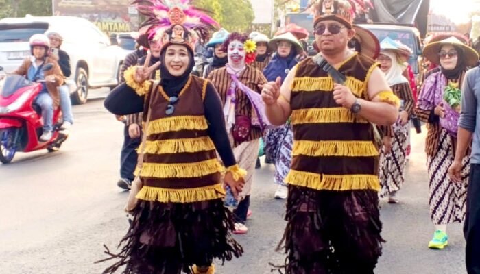 Ada Pesan Penting di Balik Karnaval Koramil Pucuk Lamongan, Apa Itu