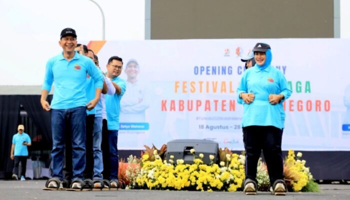Ribuan Peserta Meriahkan FORKAB Bojonegoro, Pesannya Bikin Adem