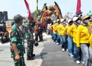 Karnaval Sungelebak Lamongan Dibanjiri 8.000 Peserta, TNI Polri Turun Tangan