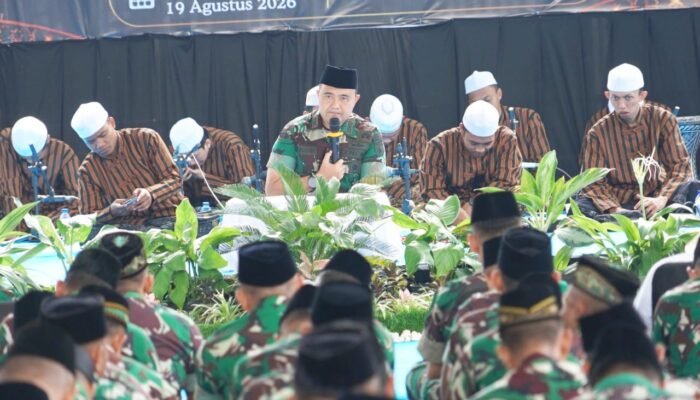 Kodim Bojonegoro Gelar Maulid Nabi, Ini Pesan Penting untuk Prajurit