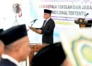 Kepala Sekolah di Bojonegoro Baru Dilantik Dapat Pesan Tegas dari Bupati