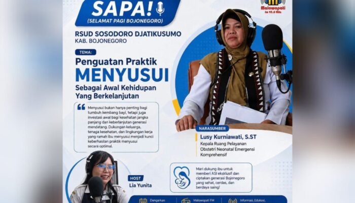 ASI Jadi Kunci Awal Kehidupan Sehat Bayi, Ini Pesan RSUD Bojonegoro