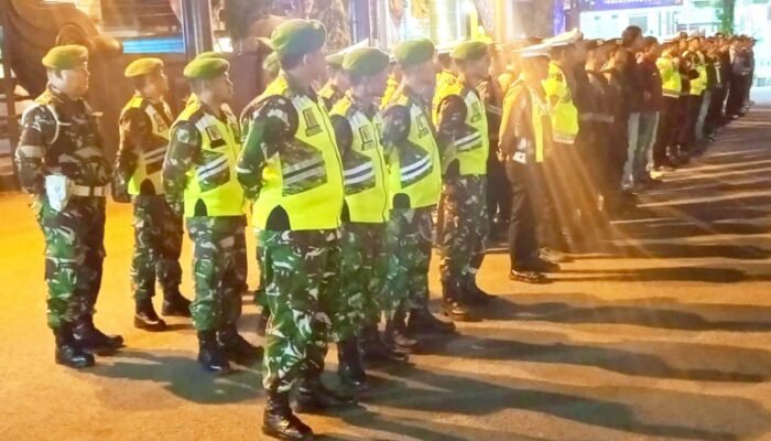 Jaga Lamongan Tetap Kondusif, TNI Polri dan Pemkab Bergerak Bersama