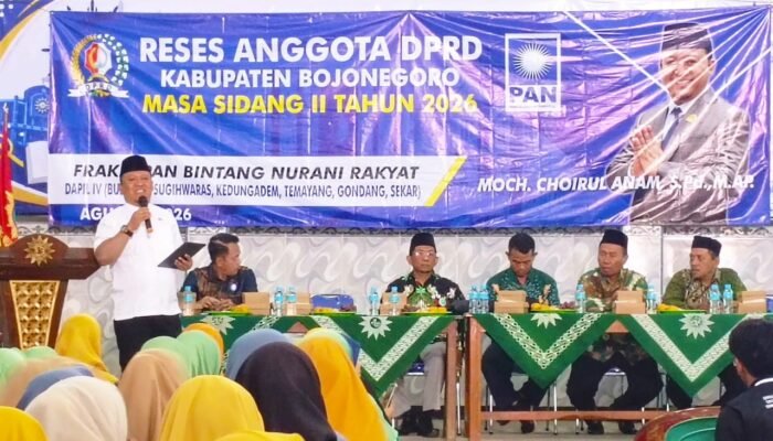 Dari Reses Anggota DPRD Bojonegoro Moch. Choirul Anam, Masa Depan Guru Madrasah Jadi Perhatian