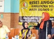 Reses di Dapil IV, Anggota DPRD Bojonegoro Mitroatin Tegaskan Siap Kawal Aspirasi Warga