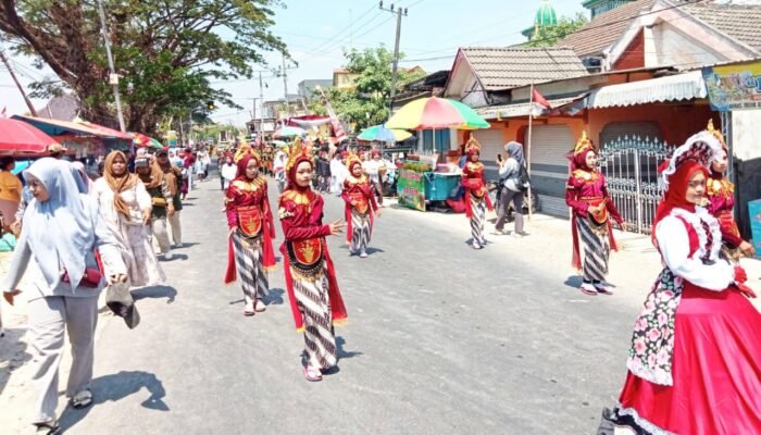 Semangat Pejuang Membara di Pawai Budaya Kedungadem Bojonegoro