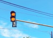 Demi Keselamatan, 13 Titik Rawan di Bojonegoro Dipasangi Warning Light