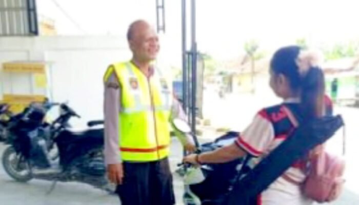 Cegah Kejahatan, Polisi Sisir Wilayah Tambakrejo Bojonegoro