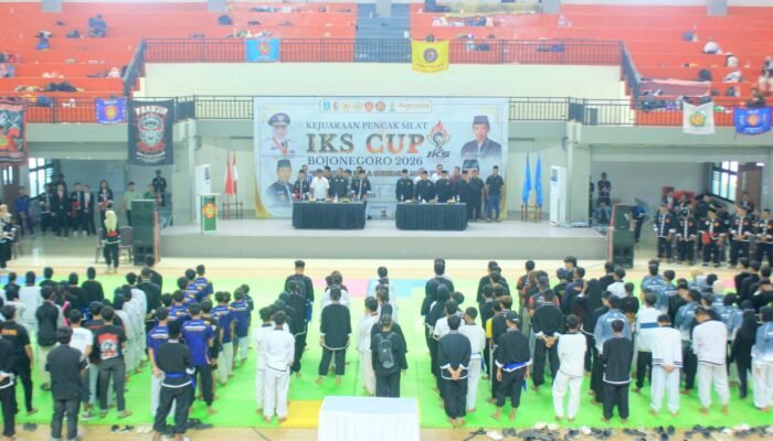 Ratusan Pesilat Bertarung di IKS CUP Bojonegoro 2026