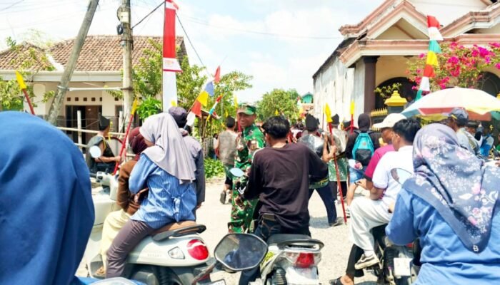 Karnaval HUT RI di Padenganploso Lamongan Diikuti 8.000 Peserta, TNI-Polri Siaga