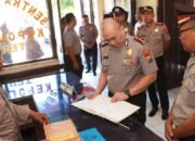 Cek Polsek Pucuk, Kapolres Lamongan Tekankan Layanan 110