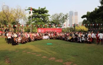 Semarak Kemerdekaan, Pekerja BRI Region 6 Tampil dalam Balutan Baju Adat dan Wastra Nusantara
