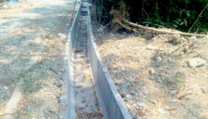 U-Ditch di Sumberrejo Bojonegoro Dipasang Tanpa Merek, Ada Apa