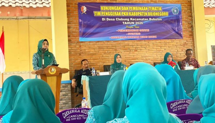 Ke Clebung Bubulan, PKK Bojonegoro Soroti 3 Isu Penting Ini