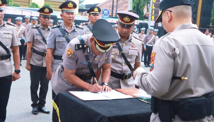 Kapolsek hingga Kasatlantas Polres Lamongan Berganti, Ini Nama-namanya