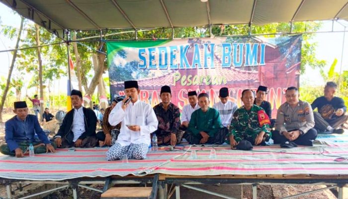 Sedekah Bumi Karangsono Bojonegoro Meriah, Polisi dan TNI Siaga di Lokasi