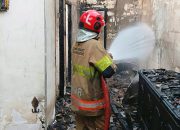 Lupa Matikan Kompor, Rumah Warga Dander Bojonegoro Ludes Terbakar