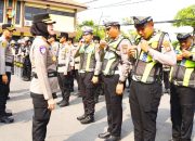 Kapolres Bojonegoro Cek Pasukan hingga Senjata, Pastikan Polisi Siap Hadapi Gangguan