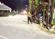 Cegah Kriminalitas, Polisi Sisir Wilayah Sukosewu Bojonegoro hingga Tengah Malam