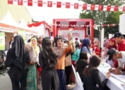 Warga Pasar Malaka Rorotan Antusias Meriahkan Semarak Merah Putih BRI Region 6