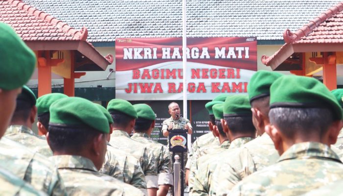 Perkuat Soliditas Prajurit, Ini Pesan Tegas Dandim 0812 Lamongan