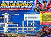 Catat, Jalan Pejanggik dan Udayana Mataram Ditutup Saat Parade MotoGP Mandalika