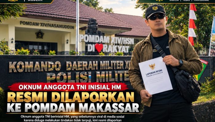 Wartawan Laporkan Oknum TNI ke Pomdam Makassar, Ini Tuduhannya