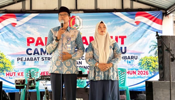 Suasana Haru Warnai Pisah Sambut Camat Kepohbaru Bojonegoro, Ini Pesan Triguno