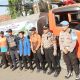 Kemarau Panjang Melanda, Polres Lamongan dan PMII Kirim 30 Ribu Liter Air Bersih