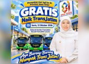 Rayakan HUT Jatim ke-81, Warga Bisa Naik Trans Jatim Tanpa Bayar