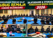 Syukuran Warga Baru 2026, Perguruan Pencak Silat Gubug Remaja Bojonegoro Tekankan Loyalitas dan Kebaikan