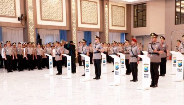 Rotasi Besar di Polda Jatim, Enam Kapolres Resmi Berganti Jabatan