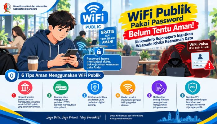 Jangan Asal Sambungkan HP ke WiFi Publik, Ini Risiko yang Mengintai