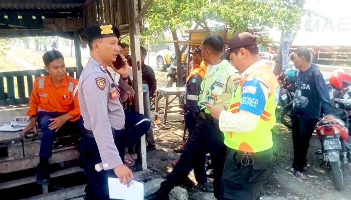 Kecelakaan di Perlintasan Deket Lamongan, Motor Tersambar KA Airlangga