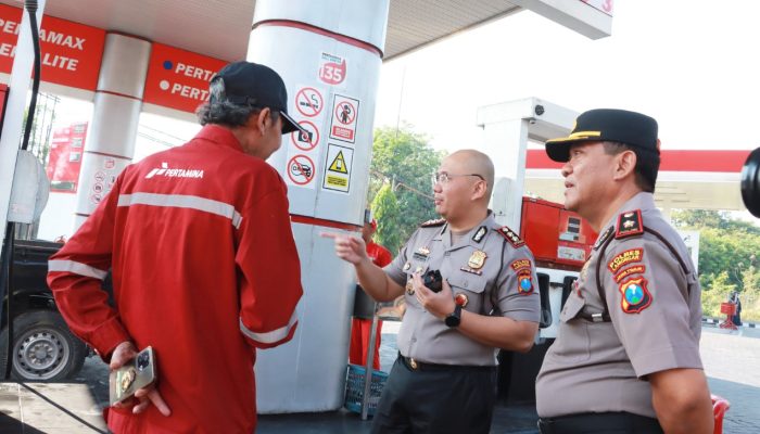 Stok BBM Lamongan Aman, Kapolres Turun Langsung ke SPBU