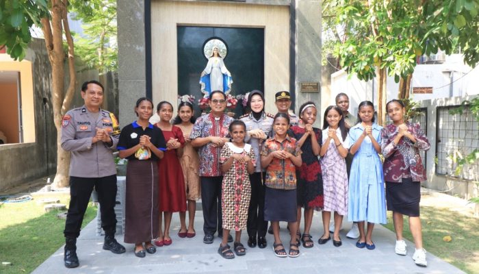 Lewat Minggu Kasih, Kapolres Bojonegoro Serap Aspirasi Jemaat