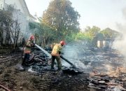 Rumah Warga Banjarejo Bojonegoro Ludes Terbakar, Damkar Berjuang 2 Jam Lebih