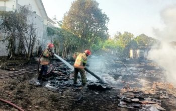 Rumah Warga Banjarejo Bojonegoro Ludes Terbakar, Damkar Berjuang 2 Jam Lebih