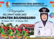 Kades Simorejo Ganda Panjaitan Sampaikan Ucapan Selamat Hari Jadi Bojonegoro ke-349