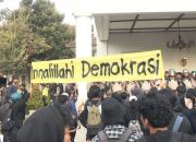 Demo 2 Tahun Prabowo-Gibran di Yogyakarta Ricuh, Sejumlah Mahasiswa Diamankan