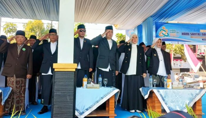 Bupati Wahono Bacakan Amanat Menag, Santri Bojonegoro Diajak Kuasai Teknologi