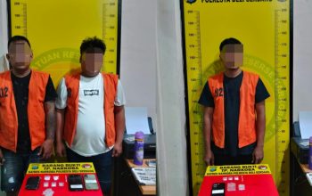 Gerebek Dua Lokasi di Tanjung Morawa Deli Serdang, 3 Pria Ditangkap