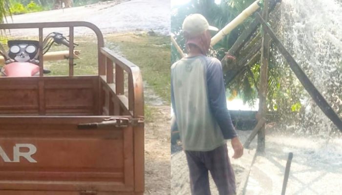 Pasir Diduga dari Tambang Ilegal, Benarkah untuk Proyek Kampung Nelayan Tanggamus