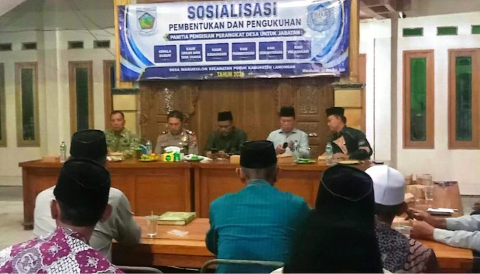 Tiga Pilar Kompak, Warukulon Pucuk Lamongan Mulai Tahapan Seleksi Perangkat Desa