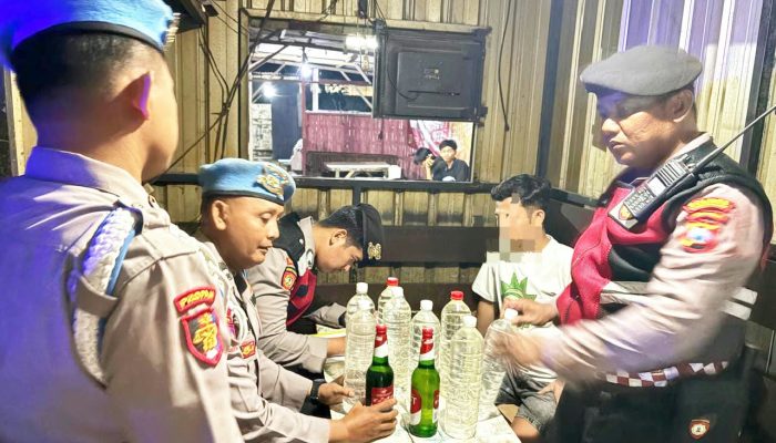 Bikin Bising dan Resahkan Warga Lamongan, 9 Motor Knalpot Brong Ditilang