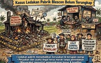 Kasus Ledakan Blesscon Belum Terang, Warga Lamongan Menanti Jawaban