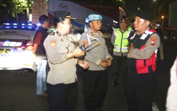 Cegah Gangster dan Tawuran di Surabaya, Polres Tanjung Perak Turunkan Personel Gabungan