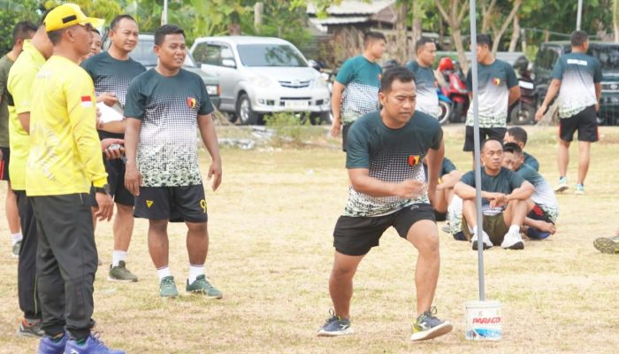 Lari 12 Menit hingga Renang, Prajurit Kodim Bojonegoro Diuji