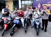 Motor Hilang Sebulan, Korban Curanmor Bojonegoro Bisa Bernapas Lega